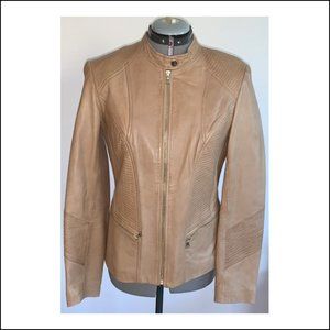 Danier Leather - Tan Leather Jacket